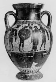 AMPHORA, BELLY, TYPE B (ATHENIAN, BLACK-FIGURE)
