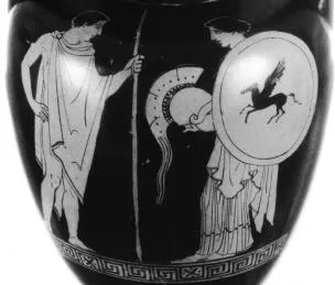AMPHORA, NECK (ATHENIAN, RED-FIGURE)