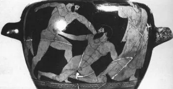 STAMNOS (ATHENIAN, RED-FIGURE)