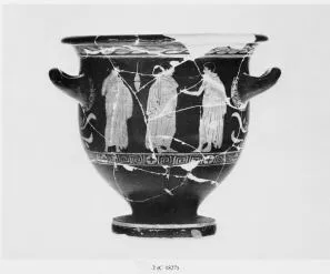 KRATER, BELL (ATHENIAN, RED-FIGURE)