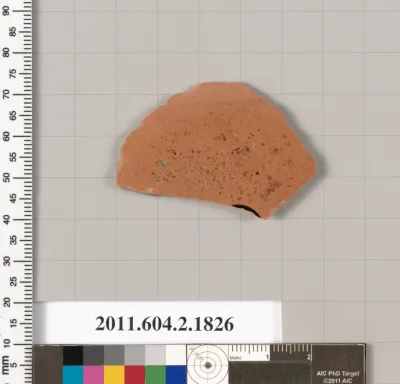 Terracotta fragment of a skyphos (deep drinking cup)