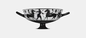 CUP, SIANA (ATHENIAN, BLACK-FIGURE)