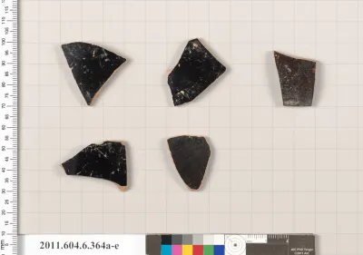 Terracotta fragments of closed shapes