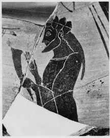 AMPHORA, BELLY, FRAGMENT (ATHENIAN, BLACK-FIGURE)
