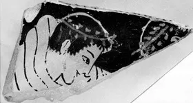 CUP, FRAGMENT (ATHENIAN, RED-FIGURE)