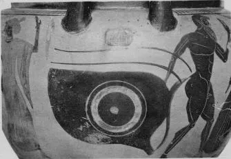 KRATER, COLUMN (ATHENIAN, BLACK-FIGURE)