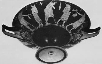 CUP B (ATHENIAN, RED-FIGURE)