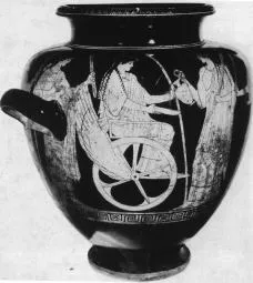 STAMNOS (ATHENIAN, RED-FIGURE)