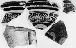 STAND, FRAGMENTS (ATHENIAN, RED-FIGURE)