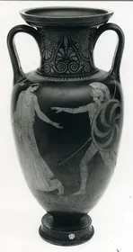 AMPHORA, NECK (ATHENIAN, RED-FIGURE)