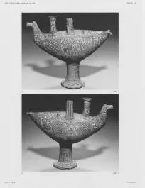 FIGURE VASE, ASKOS (ETRUSCAN)