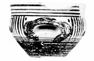 CUP (ATHENIAN GEOMETRIC, SILHOUETTE)