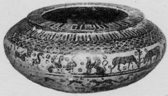 PYXIS (CORINTHIAN, BLACK-FIGURE)