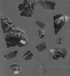 CUP, FRAGMENTS (ATHENIAN, RED-FIGURE)