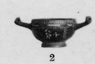 SKYPHOS (SOUTH ITALIAN, GNATHIAN, BLACK GLAZE)