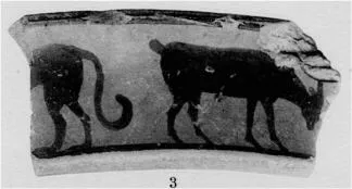 KRATER, COLUMN, FRAGMENT (ATHENIAN, RED-FIGURE)