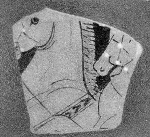 KRATER, FRAGMENT (ATHENIAN, RED-FIGURE)