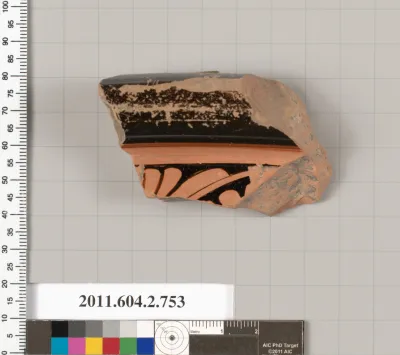 Terracotta fragment of a calyx-krater (bowl for mixing wine and water)