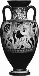 AMPHORA, NECK (ATHENIAN, RED-FIGURE)