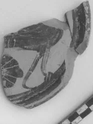 PLATE, FRAGMENT (ATHENIAN, BLACK-FIGURE)
