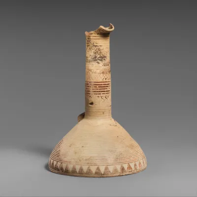 Terracotta oinochoe (jug)