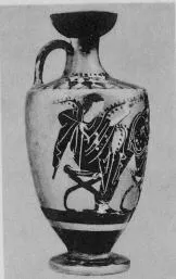 LEKYTHOS (ATHENIAN, BLACK-FIGURE)