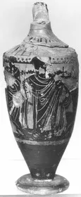 LEKYTHOS (ATHENIAN, BLACK-FIGURE)
