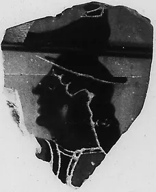 AMPHORA, NECK, FRAGMENTS (ATHENIAN, BLACK-FIGURE)