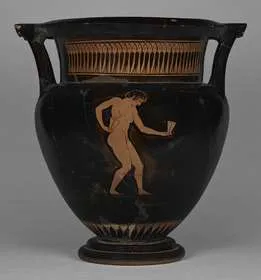 KRATER, COLUMN (ATHENIAN, RED-FIGURE)