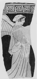 LEKYTHOS, FRAGMENT (ATHENIAN, RED-FIGURE)