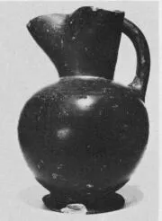 OINOCHOE (SOUTH ITALIAN, BUCCHERO)