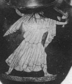 AMPHORA, NECK (ATHENIAN, RED-FIGURE)