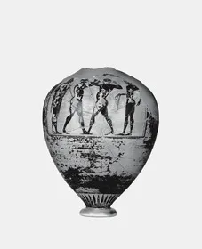 AMPHORA, PANATHENAIC PRIZE (ATHENIAN, BLACK-FIGURE)