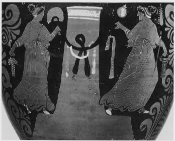 KRATER, VOLUTE (SOUTH ITALIAN, APULIAN, RED-FIGURE)