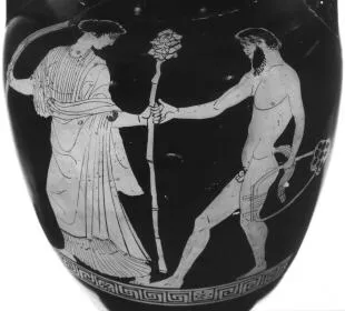 AMPHORA, NECK (ATHENIAN, RED-FIGURE)