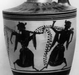 LEKYTHOS (ATHENIAN, BLACK-FIGURE)