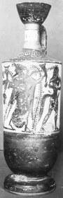 LEKYTHOS (ATHENIAN, BLACK-FIGURE)