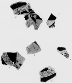 CUP B, FRAGMENTS (ATHENIAN, RED-FIGURE)