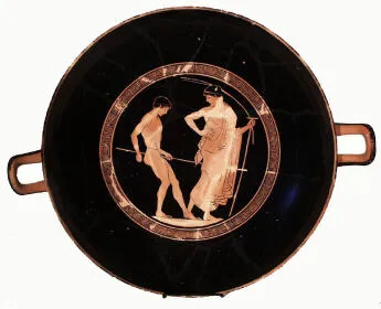 CUP B, FRAGMENTS (ATHENIAN, RED-FIGURE)