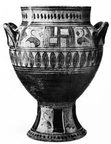KRATER (CYCLADIC GEOMETRIC, OUTLINE)