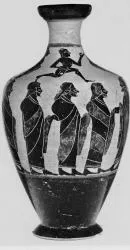 LEKYTHOS (ATHENIAN, BLACK-FIGURE)