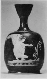 LEKYTHOS, SQUAT (ATHENIAN, RED-FIGURE)