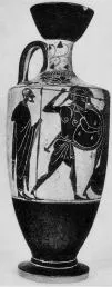 LEKYTHOS (ATHENIAN, BLACK-FIGURE)