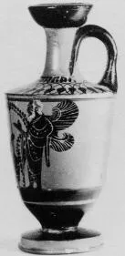 LEKYTHOS (ATHENIAN, BLACK-FIGURE)