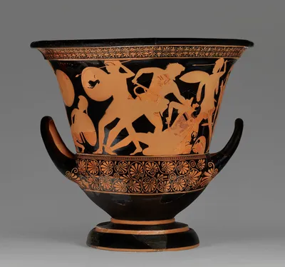 Fragmentary Attic Red-Figure Calyx Krater