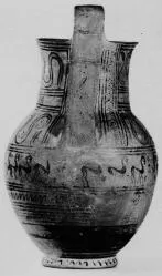 PITCHER (ATHENIAN GEOMETRIC, SILHOUETTE)