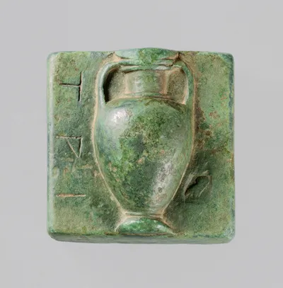 Weight with Amphora