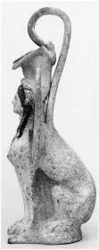 FIGURE VASE, OINOCHOE (CANOSAN)