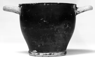 Campanian Black Glazed Skyphos