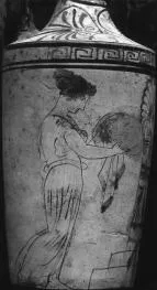 LEKYTHOS (ATHENIAN, RED-FIGURE)